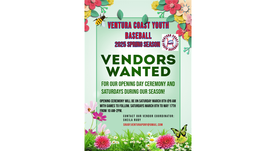 Spring Vendors Wanted